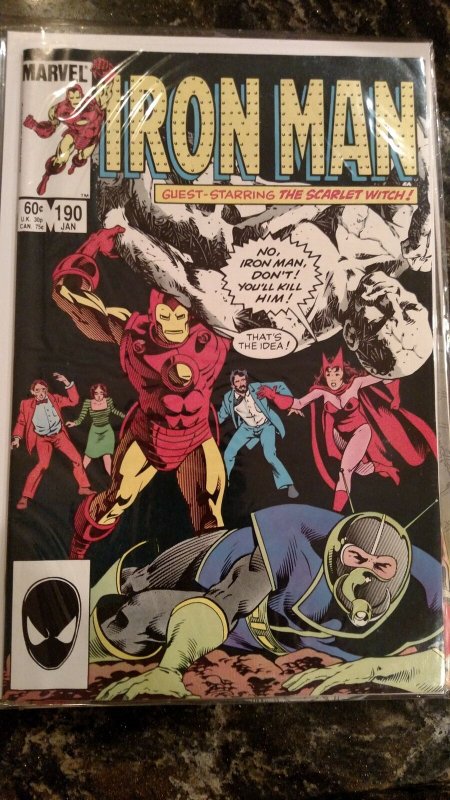 IRON MAN #190 (Marvel,1985) Condition FN/VF