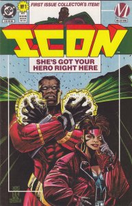 Icon #1A FN ; DC | Milestone Dwayne McDuffie