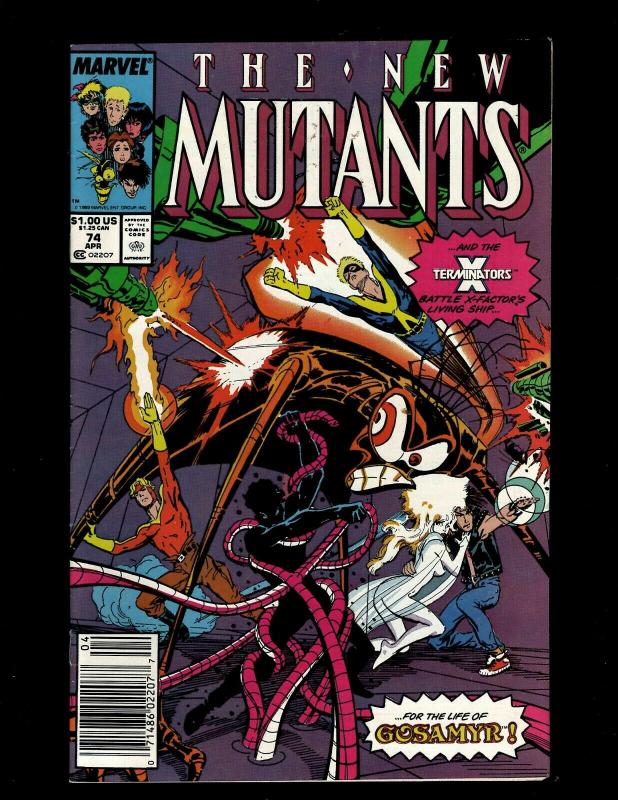 Lot of 12 New Mutant Marvel Comics #64 65 66 67 68 69 70 71 72 73 74 75 SM21