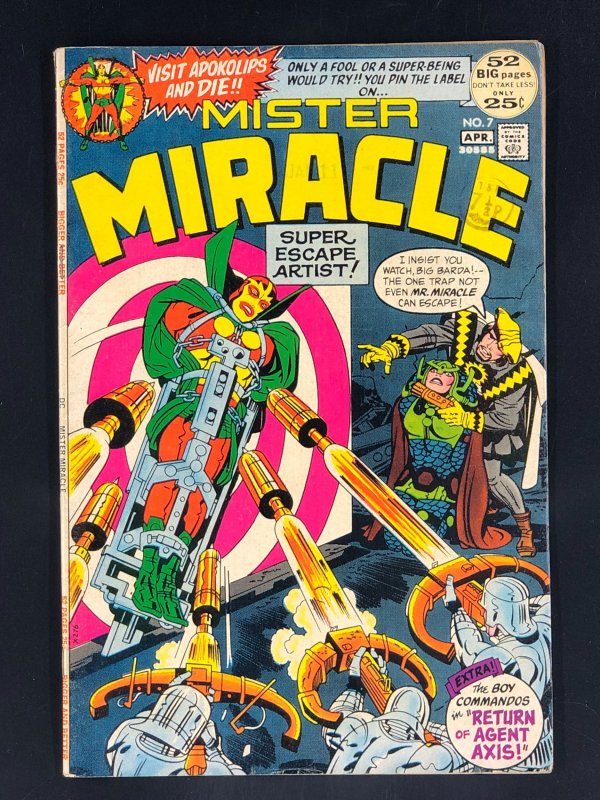 Mister Miracle #7 (1972) 1st App of Kanto, Darkseid's Master Assassin