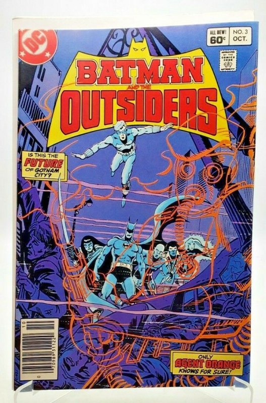 Batman and the Outsiders #3 (1983 Series) NEWSSTAND Near Mint