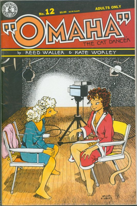 Omaha the Cat Dancer #12 (1989) VF