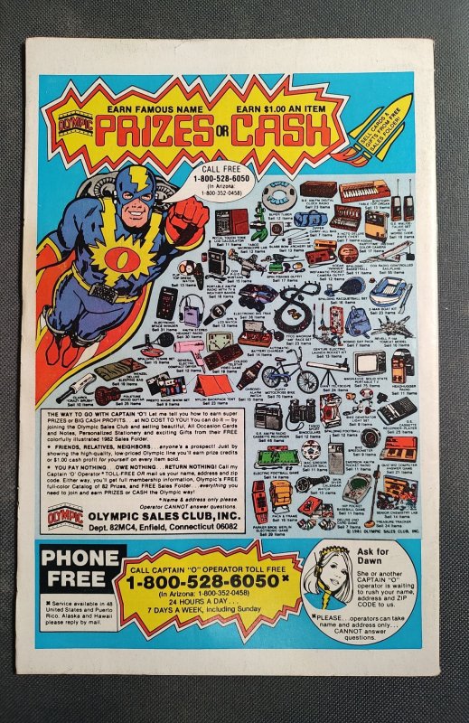 Marvel Super Hero Contest of Champions #2 Newsstand Edition (1982)