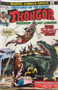 Creatures on the Loose #26 (1973) Thongor 