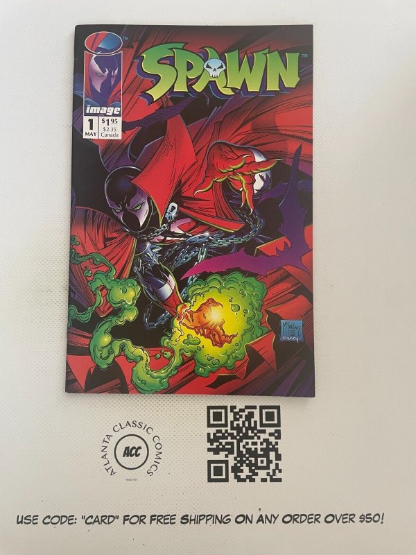 Spawn # 1 NM 1st Print Image Comic Book 1st Appearance McFarlane Angela 7 J201