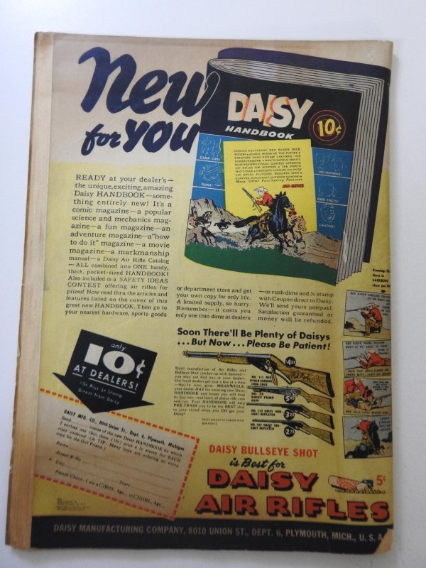 Leading Comics #21 (1946) VG- Condition 1 in cumulative spine split