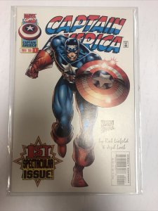 Captain America (1996) # 1 (NM) | 1st App Rikkie Barnes By Rob Liefeld