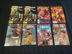 CONAN 8PC (VF) DARK HORSE AND MARVEL, VS MAN OF IRON, RAT'S DEN 1996-2007