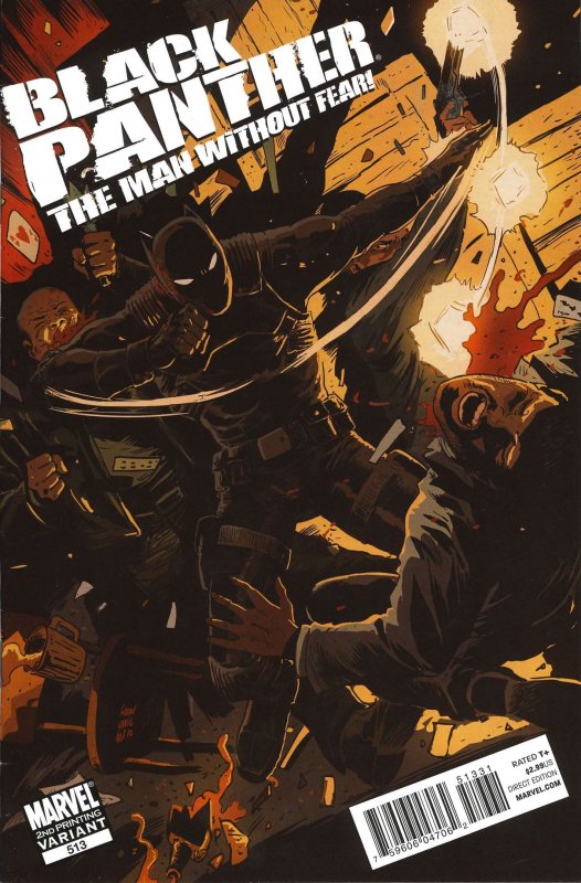 Black Panther: The Man Without Fear #513 (2nd) VF/NM ; Marvel | Francesco Franca
