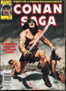 Conan Saga #45 (1990) Conan