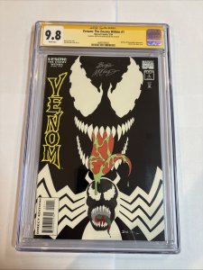 Venom The Enemy Within (1994) # 1 (CGC 9.8 SS) Signed & Sketch Bob Mcleod