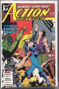 Action Comics Weekly #624 (1988) Black Canary