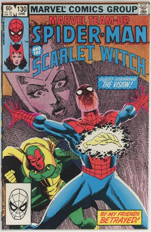Marvel Team Up #130 (1972) - 8.0 VF *Spider-Man/Scarlet Witch*