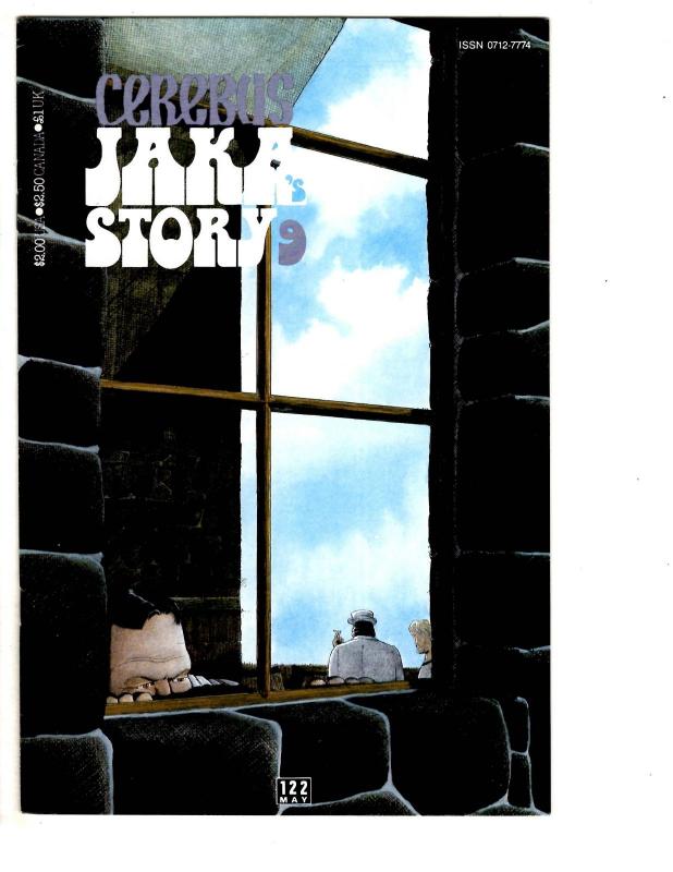 3 Cerebus Jaka's Story Aardvark-Vanaheim Comic Books # 9 10 21 (122 123 134) WM5 