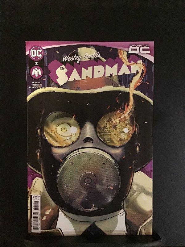 Wesley Dodds: The Sandman #2 1st Cameo App of The Fog