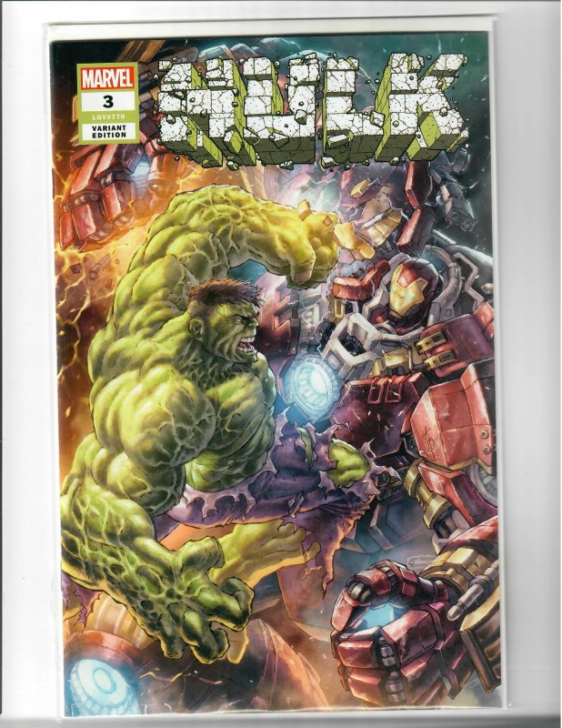 Hulk #3 (2022) Unknown Comics Variant Cover by David Quah