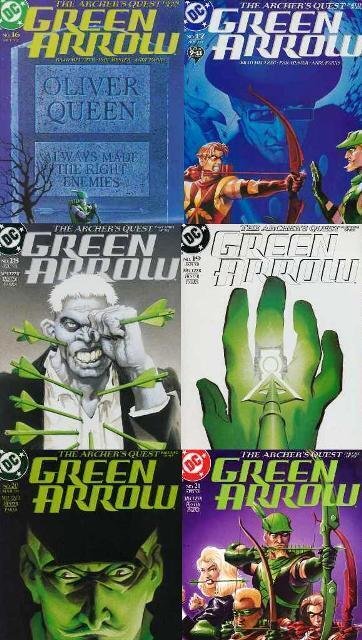 GREEN ARROW (2001) 16-21  Archer's Quest  Kevin Smith