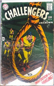 Challengers of the Unknown #64 (1968) Challengers of the Unknown