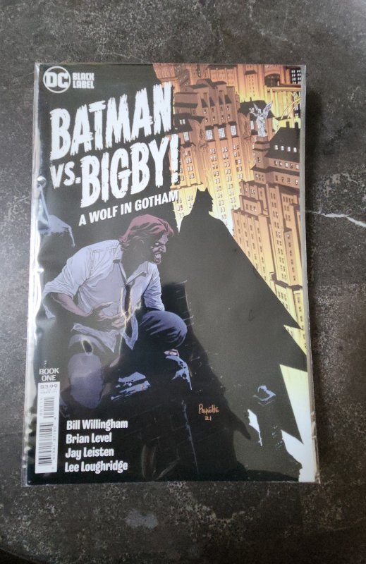 Batman vs. Bigby! A Wolf In Gotham #1