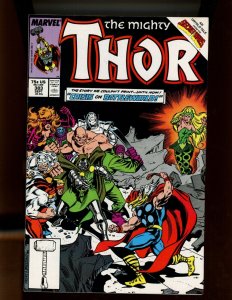 Thor #383 - Ron Frenz Cover Art. Secret Wars. (9.2) 1987