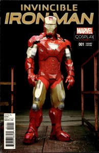 Invincible Iron Man #1 Cosplay Cover (2015) Iron Man
