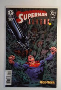 Superman Aliens 2: God War #3 (2002) DC Comics 9.4 NM Comic Book Prestige Format