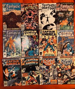 Fantastic Four/ Cpt.America Lot (FN to VF)