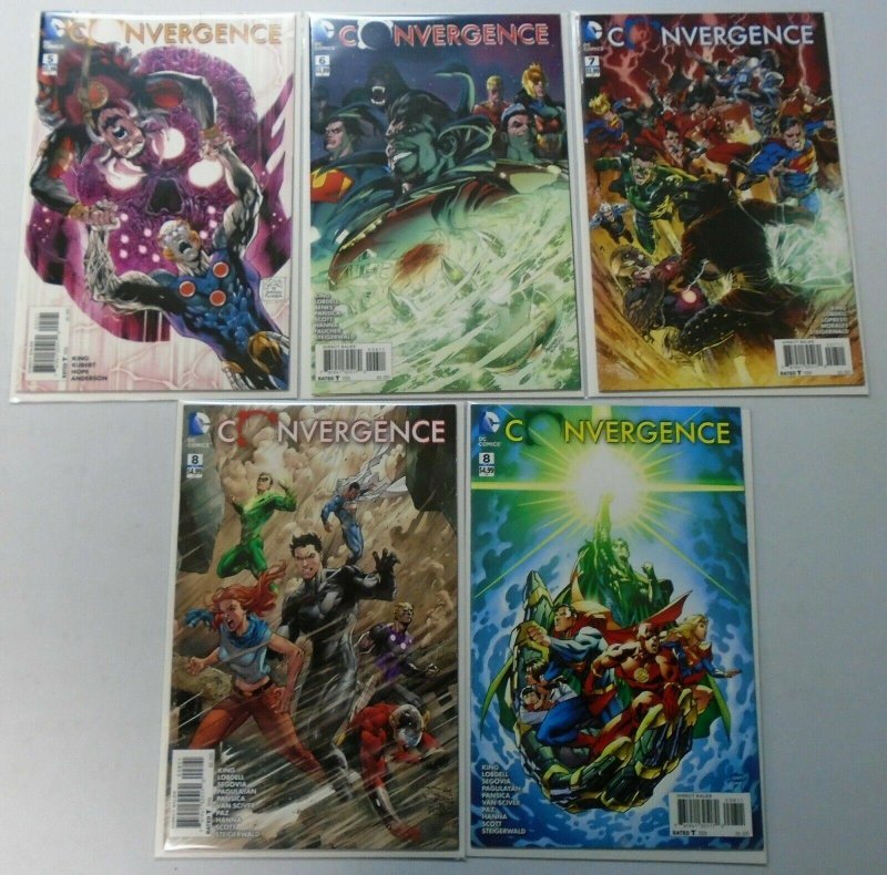 DC Comics - Convergence Set:#1-8 (Some Variants) 8.0 VF (2015)