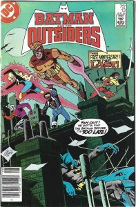 Batman and the Outsiders #12 through 15 Newsstand Edition (1984)