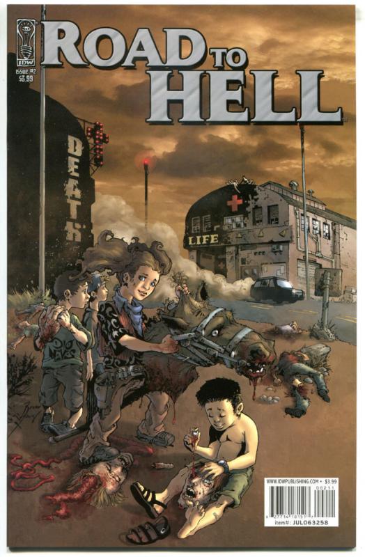 ROAD to HELL #1 2 3, NM, IDW, 2006, Demons, Zombies, more Horror in store