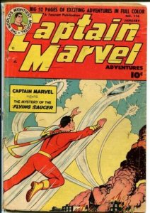 CAPTAIN MARVEL ADVENTURES #116-UFO COVER G 