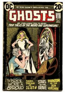 GHOSTS #14 comic book DC 1973 Ghost bride!