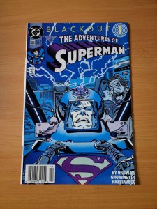 Adventures of Superman #484 Newsstand Variant ~ NEAR MINT NM ~ 1991 DC Comic