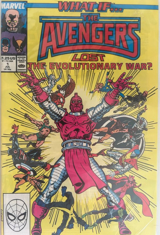 What if...? #1 (1989) LOT 4 issues