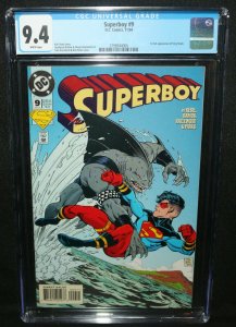 Superboy #9 - 1st Full App of King Shark - CGC Grade 9.4 - 1994