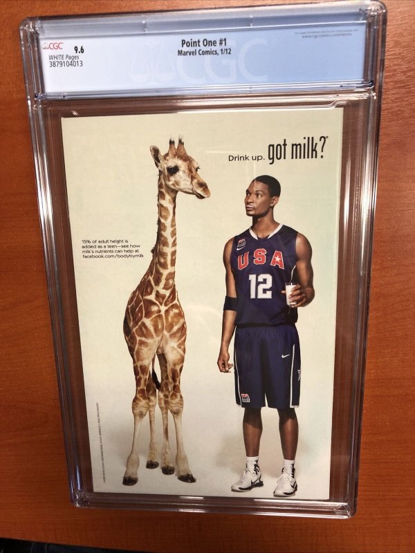 Point One (2012) #1 (CGC 9.6 WP) 1st App Of The New Nova