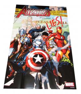 Avengers Stand off Folded Promo Poster (24 x 36) - New!