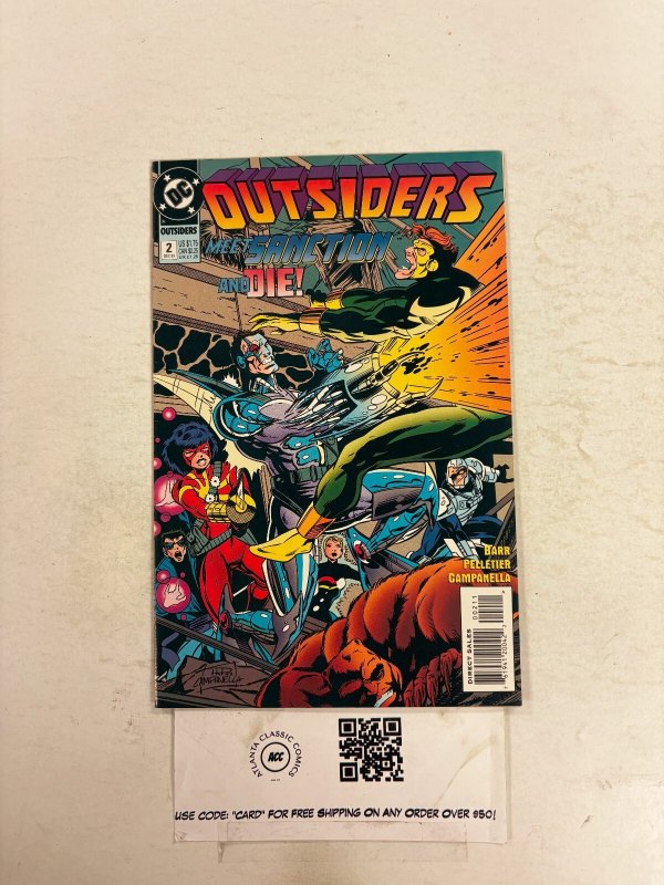 Outsiders #2 NM DC Comic Books Geo-Force Katanna Halo 15 HH106