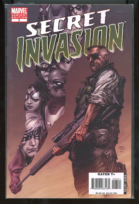 Secret Invasion #3 McNiven Cover (2008) Secret Invasion