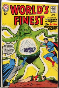 World's Finest Comics #110 (1960) Superman and Batman and Robin