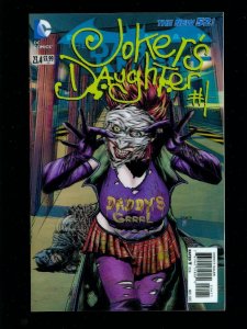 BATMAN THE DARK KNIGHT #23.4 JOKERS DAUGHTER 3-D COVER NEW 52 HIGH GRADE NM