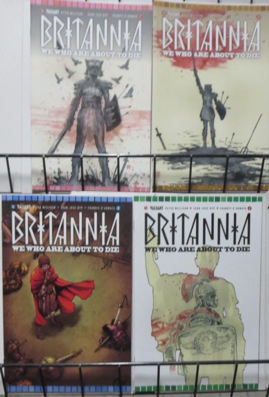 BRITANNIA: WE WHO ARE ABOUT TO DIE (2017, VALIANT) #1-4 COMPLETE! VF-NM