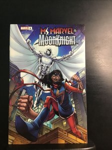 Ms. Marvel & Moon Knight #1 Todd Nauck Walmart Variant Cover. Nice Copy!!!