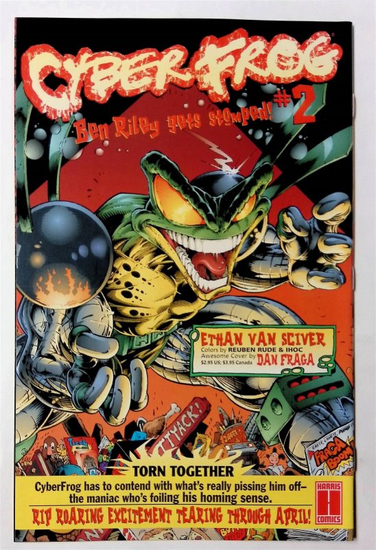 CyberFrog #1 (Feb 1996, Harris) VF+