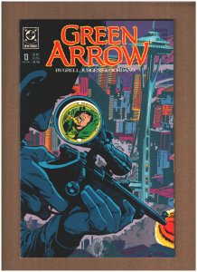 Green Arrow #13 DC Comics 1988 Mike Grell NM- 9.2