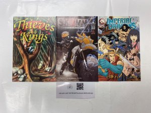 3 BOX comic books Thieves Kings #1 SKUMM #1 Imperial Dragons #1 42 KM19