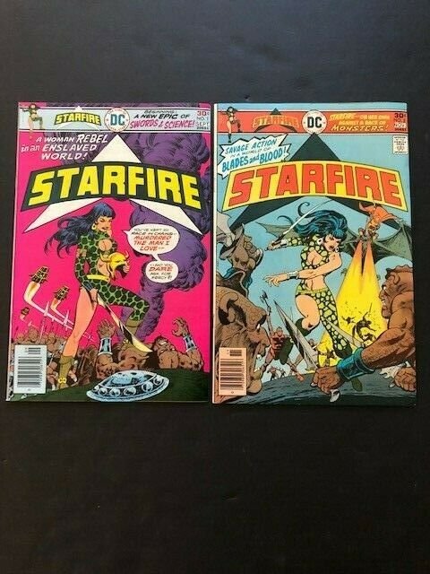 Set of 7-DC STARFIRE Vol. 1 #1-#8 1976/77 FINE/VERY FINE (PF964)