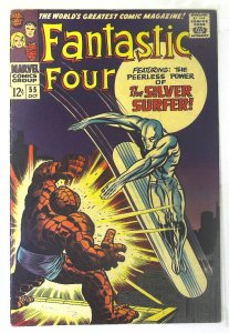 Fantastic Four (1961 series)  #55, Fine+ (Actual scan)