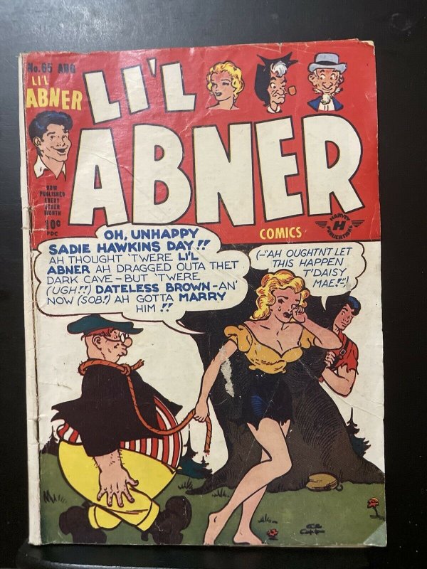 LI'L Abner Comics #65 (1948 Harvey Pub) Golden Age