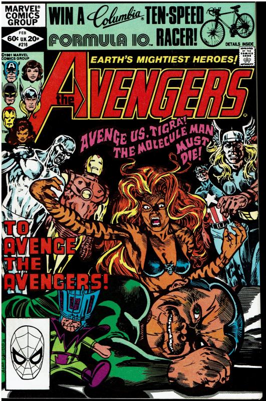 Avengers #216, 8.0 or Better